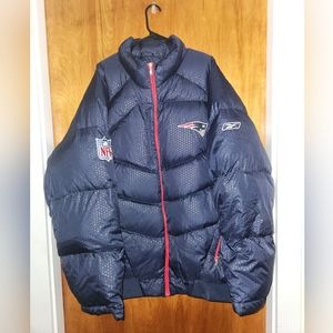 Men's NFL NE Patriots Sideline Jacket 3X